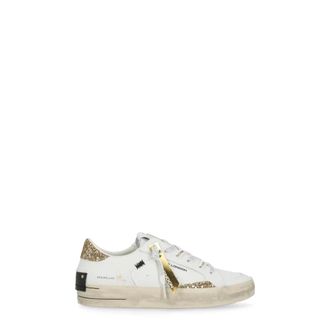 Crime London Sneakers, female, White, Size: 8 US SK8 Deluxe