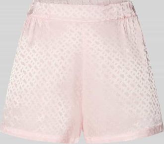 HUGO BOSS Regular Fit Pyjama Shorts aus reiner Viskose Modell B MONOGRAM SHORTS in Rosa, Gr&ouml;&szlig;e XXL