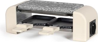 Livoo Raclette &Eacute;lectrique Livoo 2-4 Personnes, Connectable, Id&eacute;ale Pour Soir&eacute;es Raclette