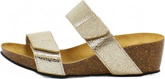 Eric Michael Womens Liat Platform Sandals In Gold