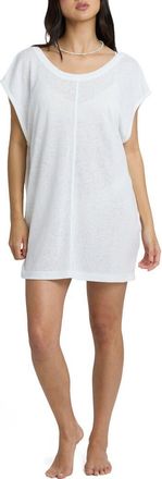 Billabong Hallow Wave Cover-Up Minidress in Salt Crystal at Nordstrom, Size X-Large