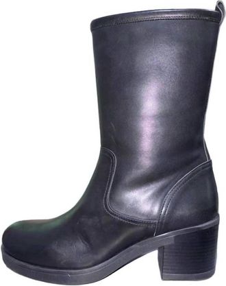 Eric Michael Womens Daniella Heeled Boots In Black