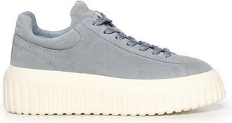 Hogan H-Stripes Allacciato H - Dames - Sneakers - Blauw - 38 1/2 EU - Schoenen
