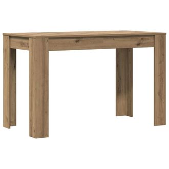 vidaXL Vidaxl - Mesa De Comedor Roble Artesano 120x60x76cm Madera Reconstituida
