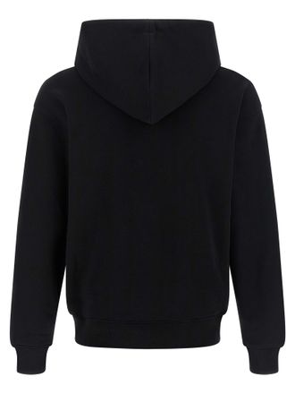 Moschino Goose-Print Cotton Sweatshirt - Black