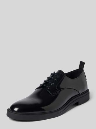 HUGO BOSS Schn&uuml;rschuhe aus echtem Leder Modell Calev_Derb in Black, Gr&ouml;&szlig;e 40