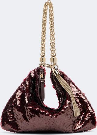 Jimmy Choo London Callie Medium sequined clutch