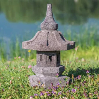 Wanda Collection Wanda Collection - L&aacute;mpara De Jard&iacute;&shy;n Japon&eacute;s De Piedra De Lava 50 Cm