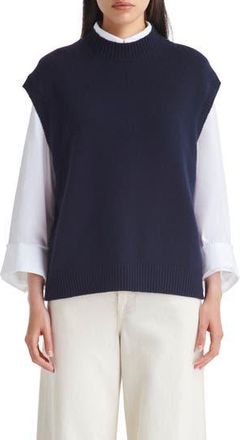 TWP Merritt Cashmere Sweater Vest in Midnight at Nordstrom Rack, Size X-Small/small