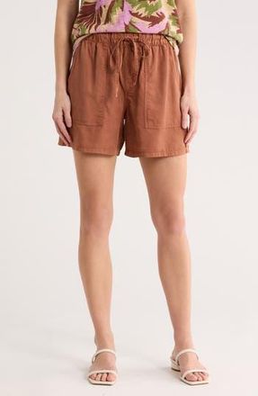 Sanctuary Pull-On Shorts in Teak at Nordstrom Rack, Size X-Small