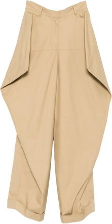 Viktor & Rolf Pantaloni a triangolo in cotone biologico - Toni neutri