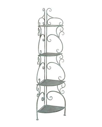 Safavieh Indoor/Outdoor Turuca 4-Tier Corner Shelf
