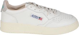 Autry Low-Top Sneakers with Suede Accents and Logo Detail