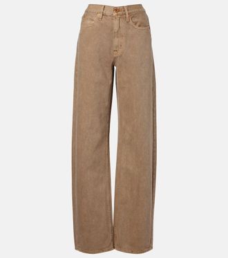 Slvrlake Denim Cassie high-rise straight jeans