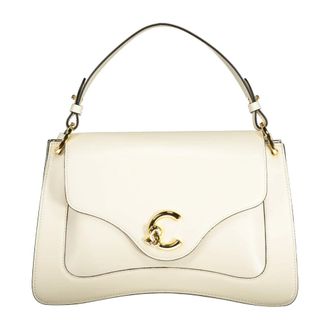Coccinelle Tassen, Dames, Wit, ONE Size, Leer, C-Me Calf Bag