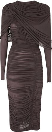 Magda Butrym Dames, Jurken, Bruin, Maat: XS