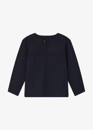 SOEUR Womens Tunisia Blouse In Navy