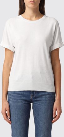 Herno T-shirt girocollo a maniche corte realizzata in lyocell