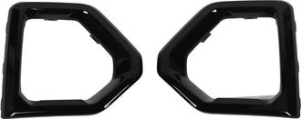 OEM Par De Cubiertas De Bisel Para Luz Antiniebla, Compatible Con 84176752, Moldura De Bisel Para Luz Antiniebla Delantera Izquierda Y Derecha Para Sierra