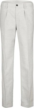 Profuomo Chino in Flanella di Cotone - - Trousers - Uomo - Grigio - L