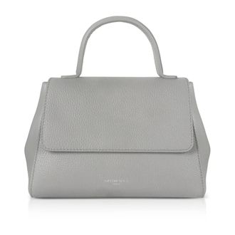 Le Parmentier Tassen, Dames, Grijs, ONE Size, Leer, Handbags