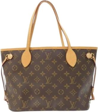 Louis Vuitton Pre-owned Tote Bags, female, Brown, Size: ONE SIZE Pre-owned Neverfull PM Tote Bag
