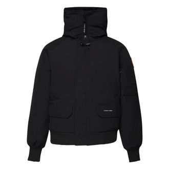 Canada Goose Jassen, Heren, Zwart, L, Katoen, Chilliwack Bomber