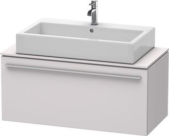 Duravit Duravit X-large Tocador Para Consola 6502, 1 Caj&oacute;n, 1000 Mm, Color (frente/cuerpo): Blanco Lila Seda Laca Mate - Xl650208787