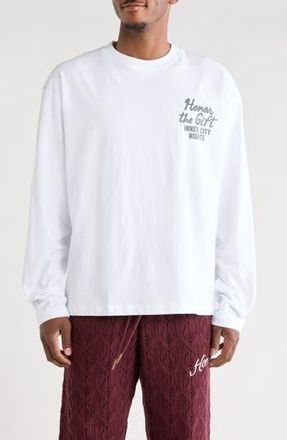 Honor The Gift Late Night Dining T-Shirt in White at Nordstrom Rack, Size X-Large