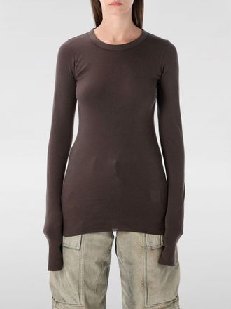 Rick Owens T-Shirt RICK OWENS DRKSHDW Woman color Brown