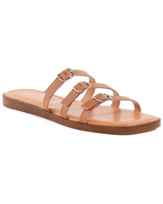 Seychelles Buckle Leather Sandal