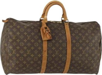 Louis Vuitton Pre-owned Weekend Bags, female, Brown, Size: ONE SIZE Pre-owned Weekend Bag