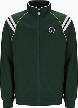 Sergio Tacchini Mens Sergio Tacchini New Cortona Track Top Jacket Pine Needle/Gardenia - Green - Size: 40/Regular