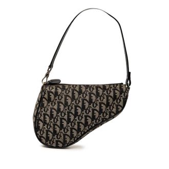 Dior Pre-owned Dior Mini Diorissimo Canvas Saddle Pochette Ladies TBR2LLVAMIOKNGT7