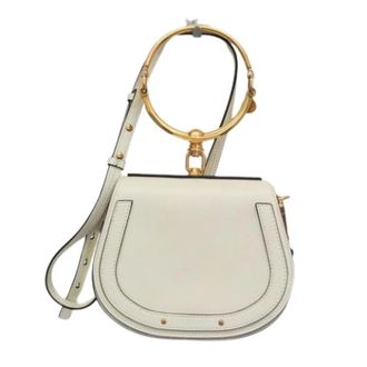 Chlo&eacute; Pre-owned Cross Body Bags, female, White, Size: ONE SIZE Pre-owned Nile Shoulder Bag