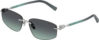 Tiffany & Co. unisex, Accessoires, Grijs, Maat: 59 MM Polyamide