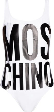 Moschino Eendelig badpak - Dames - Badpakken - Wit - M - Badmode