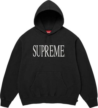 SUPREME FW26 Capital Hooded Sweatshirt Black SUP-FW26-032-BLK
