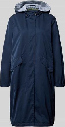 White Label Mantel mit Pattentaschen in Dunkelblau, Gr&ouml;&szlig;e 34