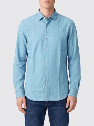 Altea Long-Sleeved Cotton Shirt with French Collar