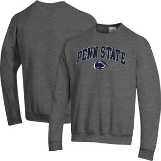 Champion Mens Champion Heather Charcoal Penn State Nittany Lions Arch Over Logo Pullover Sweatshirt at Nordstrom, Size Xx-Large