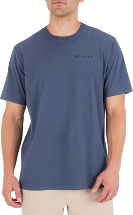 Hurley Cycles of Earth Cotton Graphic T-Shirt in Monsoon at Nordstrom, Size X-Large