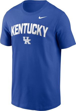 Nike Kentucky Primetime Arch Stack Nike Mens College T-Shirt in Blue | N1994EVNKY-9LV