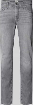 Brax Brax Slim Fit Jeans mit Eingrifftaschen Modell Chuck in Mittelgrau, Gr&ouml;&szlig;e 31/32