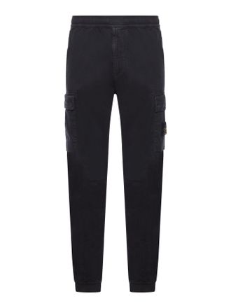 Stone Island REGULAR FIT TAPERED CARGO PANTS WITH DRAWSTRING WAIST - Stone Island - Man