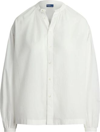 Polo Ralph Lauren Camicia in voil&egrave; di cotone - Bianco