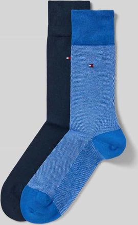 Tommy Hilfiger Socken aus Baumwoll-Mix im 2er-Pack in Hellblau, Gr&ouml;&szlig;e 39-42