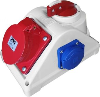 OEM Caja De Distribuci&oacute;n Con Interruptor 0-1 Combo 16/5 2x230v Ip44 / E96061542c