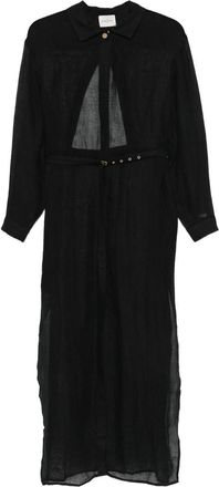 Le Kasha Dress With Back Opening