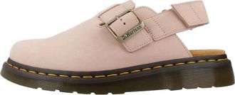 Dr. Martens Schoenen, Dames, Roze, 36 EU, Stijlvolle Mules Jorge II